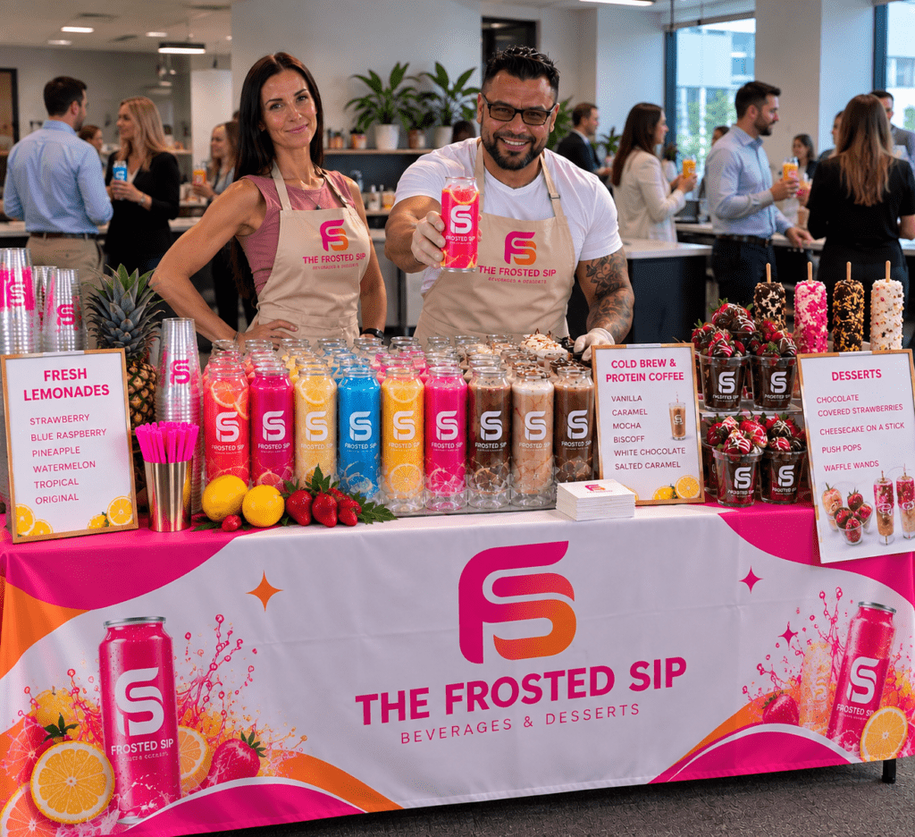 the frosted sip corporate events